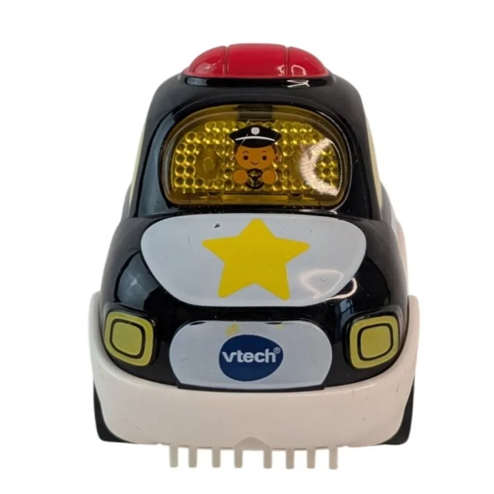 Vtech Go Go Smart Wheels Red Fire Truck & Police Car Vehicle Lot‎ Tested